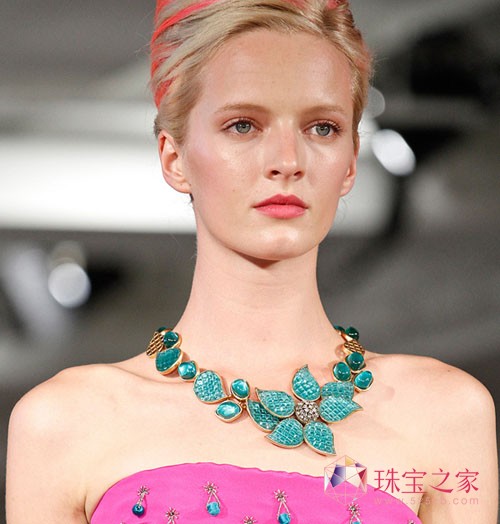 奧斯卡德拉倫塔Oscar De La Renta 2013春夏時裝秀珠寶